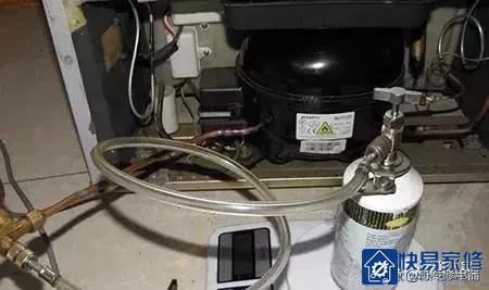冰箱加氟(R600a制冷剂)方法步骤