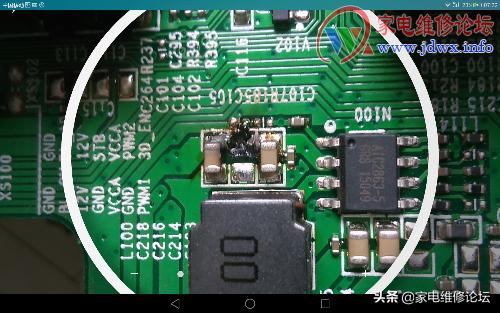 海信液晶电视LED32K20JD三例常见故障