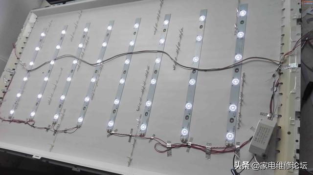 创维47L05HF液晶电视更换LED背光