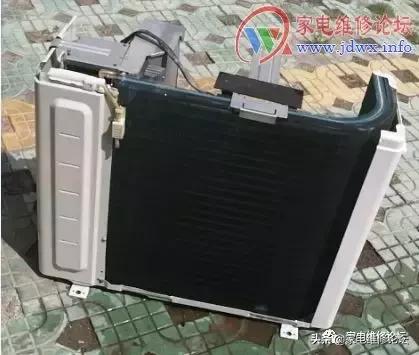 格力福乐园1.5匹变频空调E6故障维修实例
