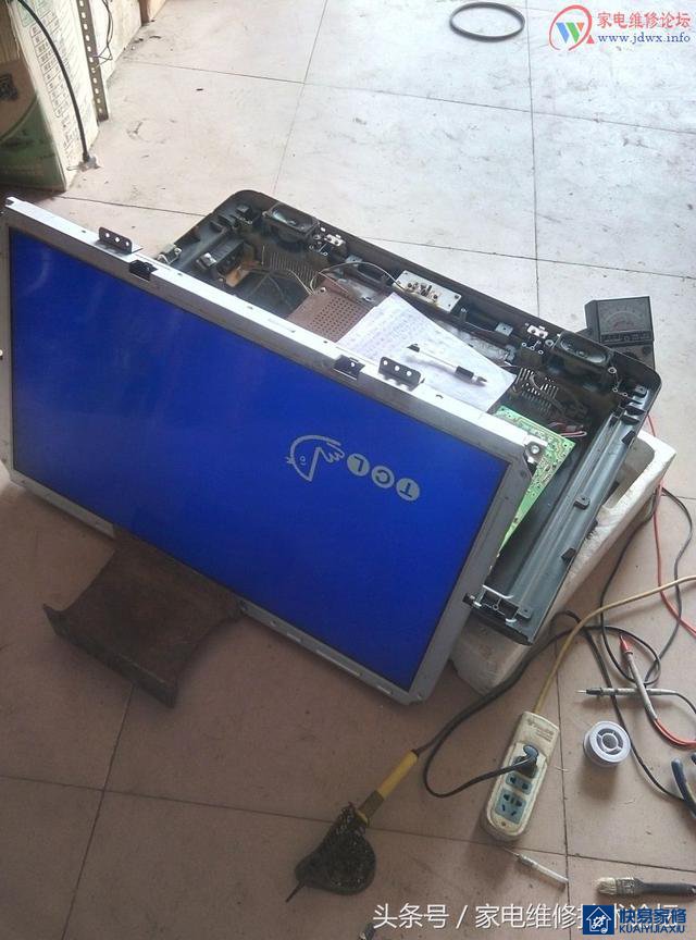 第一次成功修复LCD液晶电视电源故障