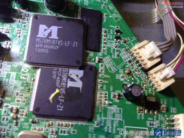 乐华液晶电视LCD32R18音量自动上升曲折修复