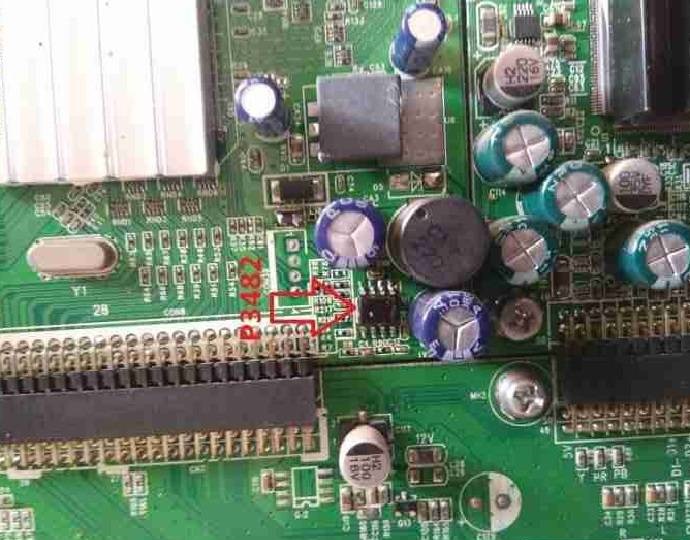 创维46E60HR液晶电视暗屏故障维修