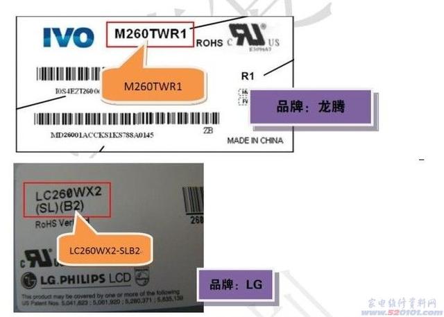教你如何查看液晶屏型号