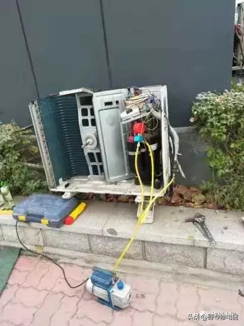 格力3P新型R32冷媒柜机E1维修分享