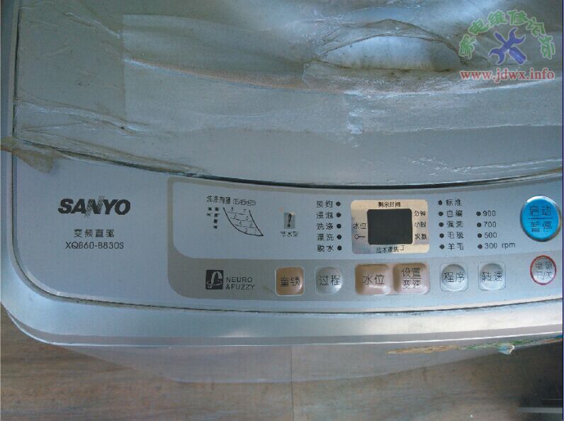 三洋XQB60-B830S变频洗衣机