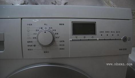  西门子WM6105洗衣机程序始终不结束，不出现END与鸣叫声，而且门也打不开
