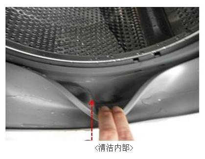 如何清洁洗衣机门橡胶圈