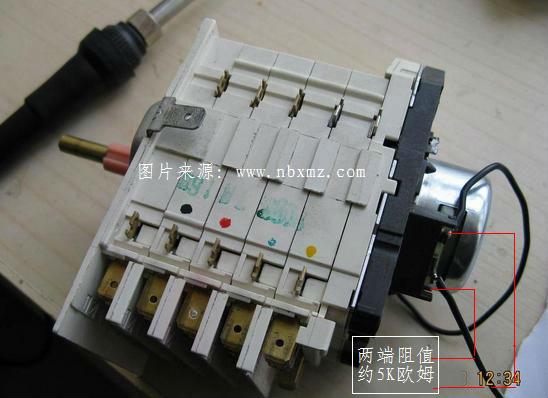 西门子滚筒洗衣机程序控制器检修方法