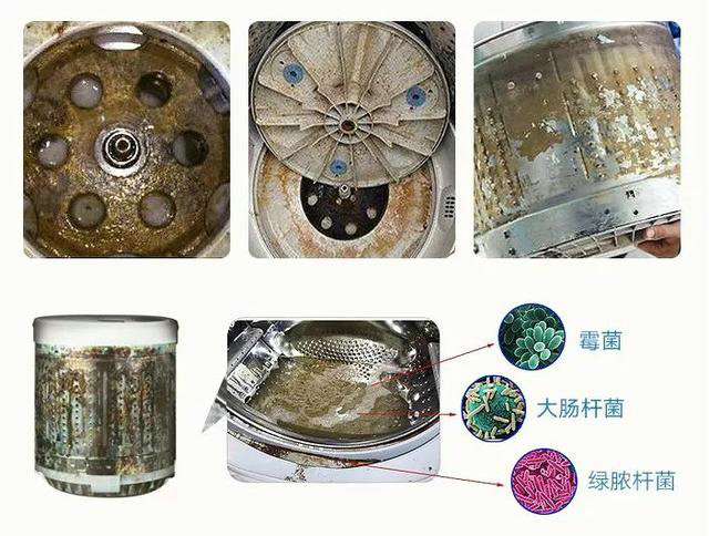 用了3年的洗衣机就多脏？至少比马桶脏3倍，教你简单的清洗方法