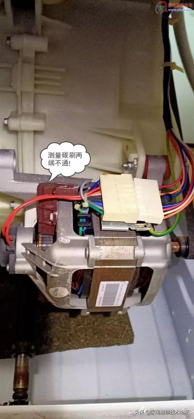 小天鹅洗衣机XQG55-1006E显示E60故障维修分享