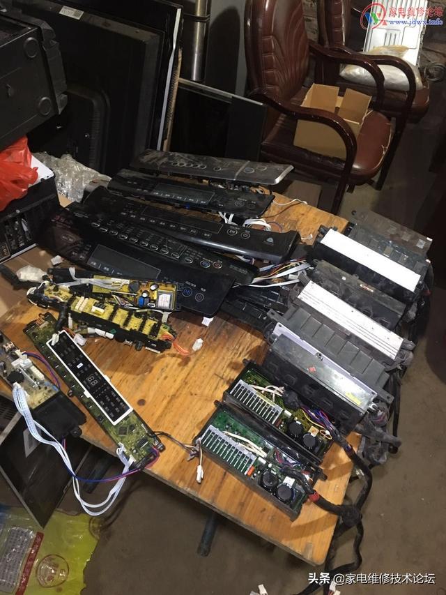 终于摸清楚可怕的海尔变频波轮洗衣机FC代码故障