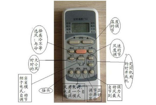 美的空调遥控器使用说明书详解 你不知道的都在这了