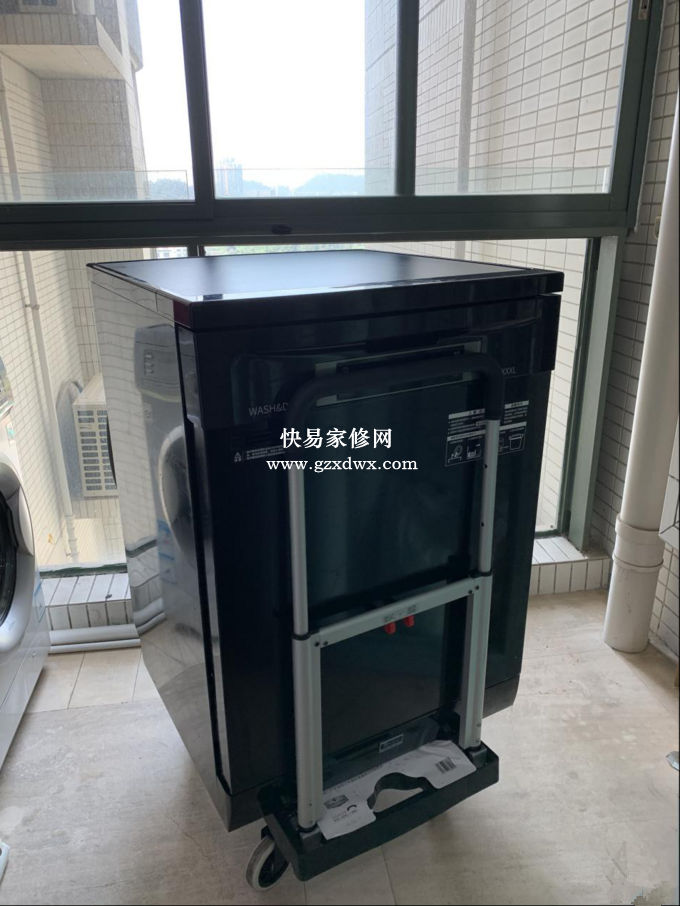 洗碗机改装教程：600秒搞定洗碗机阳台安装，旧房子、小厨房也能用上大容量家用洗碗机