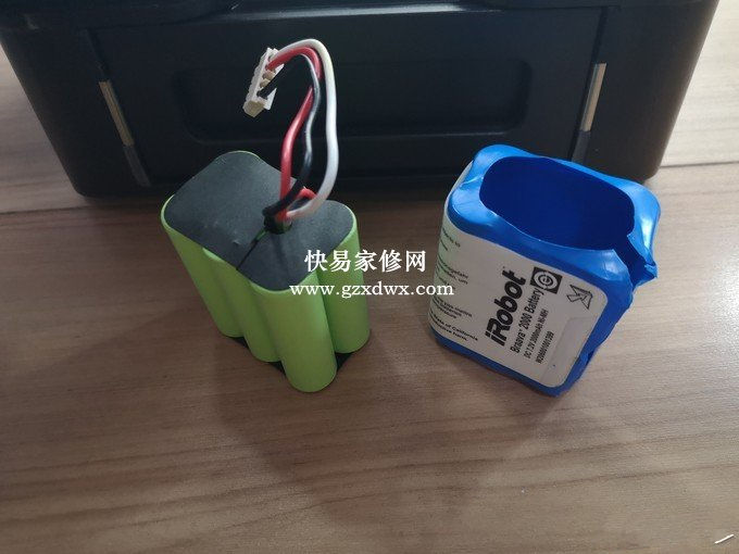 iRobot Braava 380  擦地机器人更换电池小记