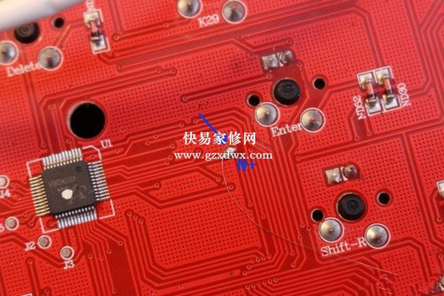 机械键盘按键失灵维修，这里有个案例给你一些思路。