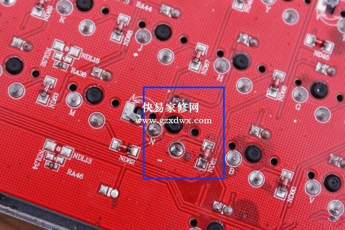 机械键盘按键失灵维修，这里有个案例给你一些思路。