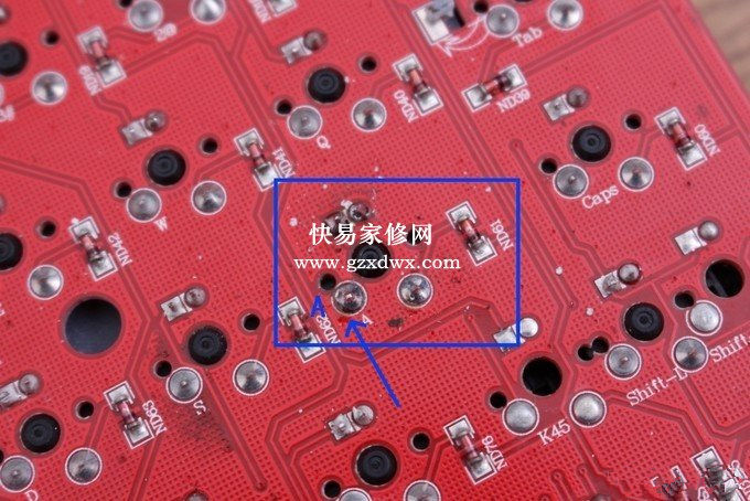 机械键盘按键失灵维修，这里有个案例给你一些思路。
