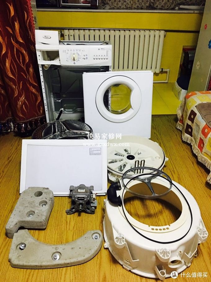 Whirlpool 惠而浦 WFC1052CW 滚筒洗衣机维修记