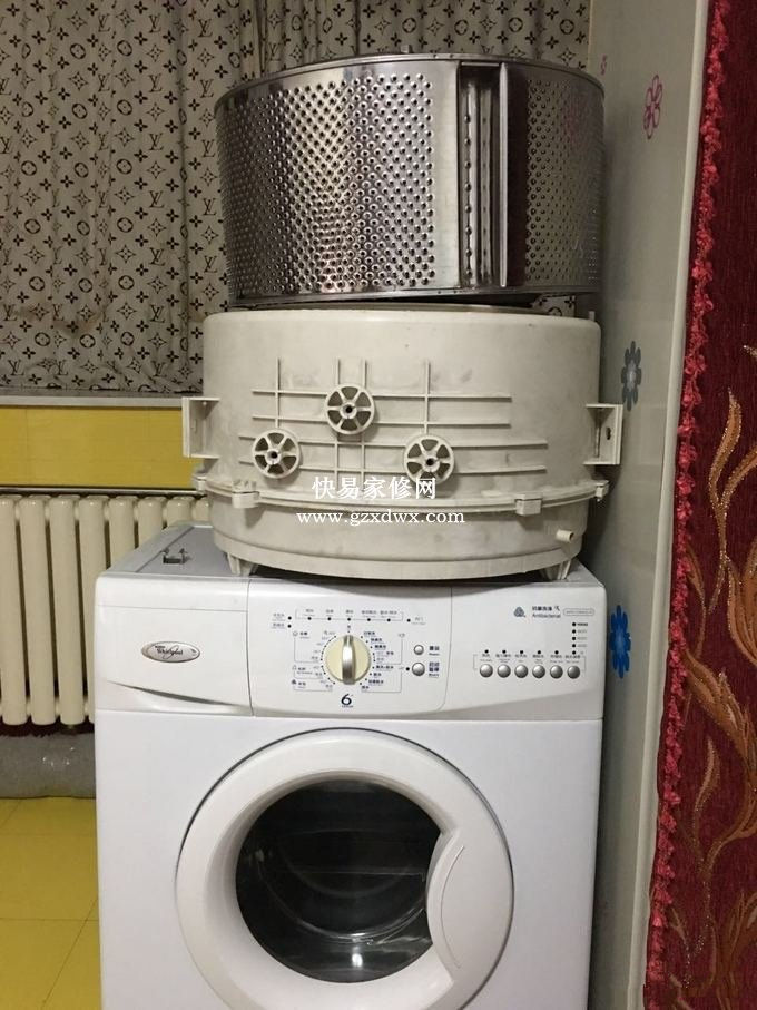 Whirlpool 惠而浦 WFC1052CW 滚筒洗衣机维修记