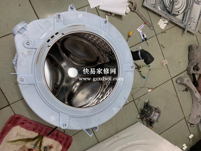 滚筒洗衣机拆机清洗指南
