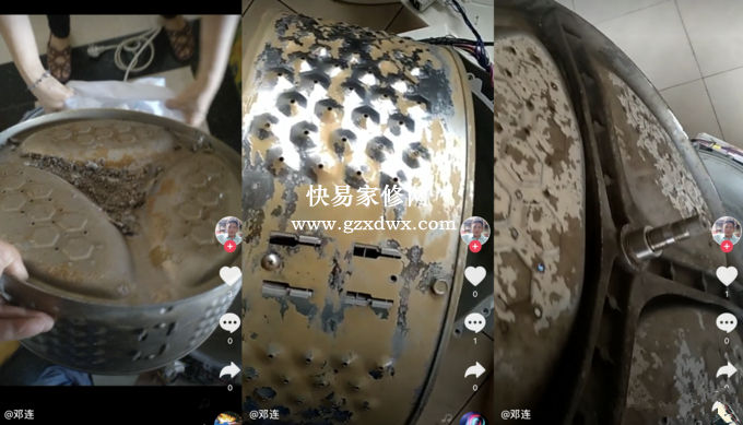 滚筒洗衣机拆机清洗指南