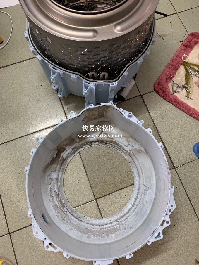 滚筒洗衣机拆机清洗指南