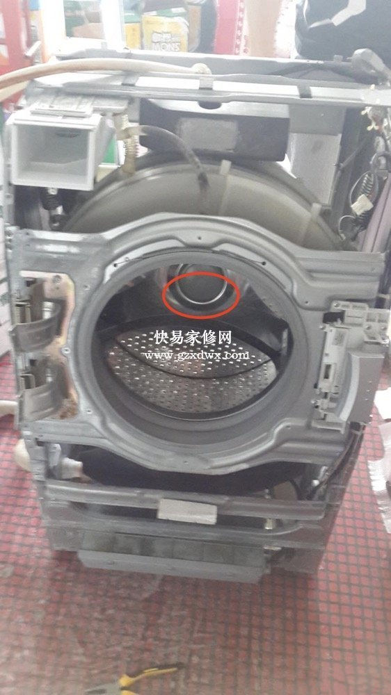 滚筒洗衣机拆机清洗指南