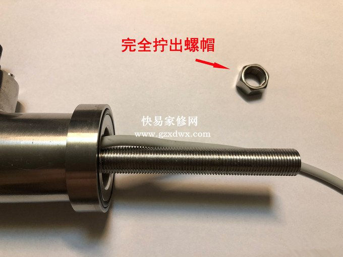 小米净水器厨下式龙头灯不亮不出水故障维修