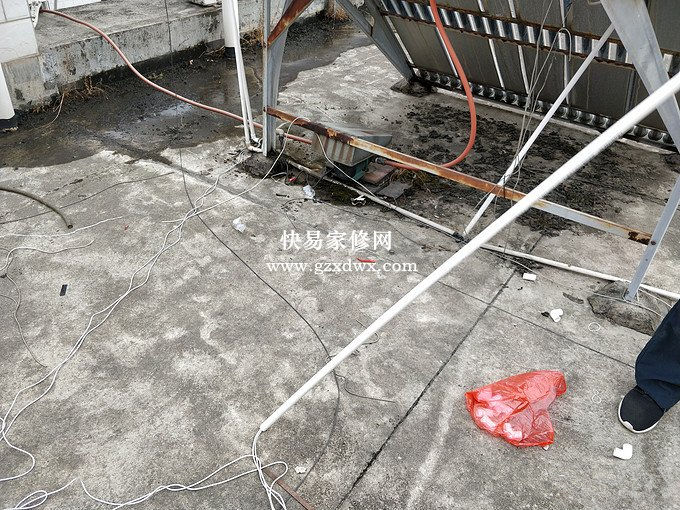 今年重新铺线管拉线