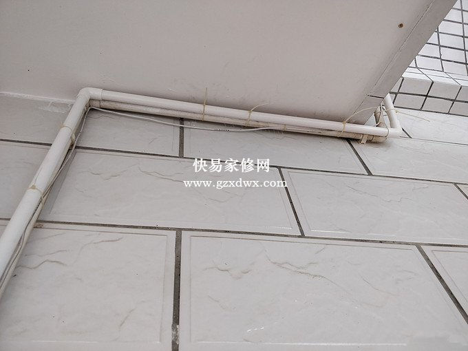 今年重新铺线管拉线