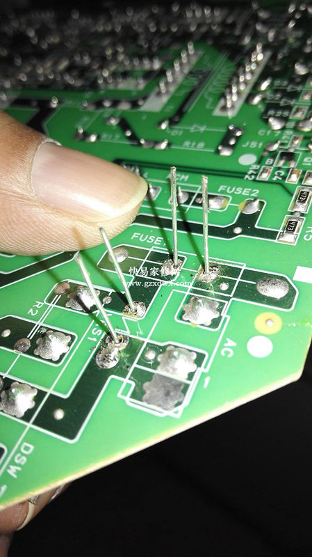 日亚110V夏普KI-DX70-W空气净化器误插220V电烧坏后维修历程