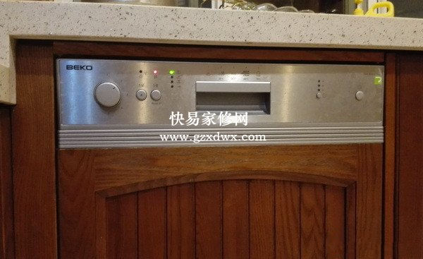 装好后的洗碗机