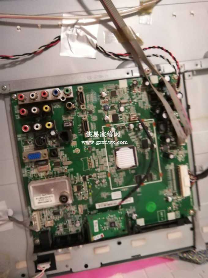 TCL王牌46寸液晶电视 型号L46V10FBE 维修记录