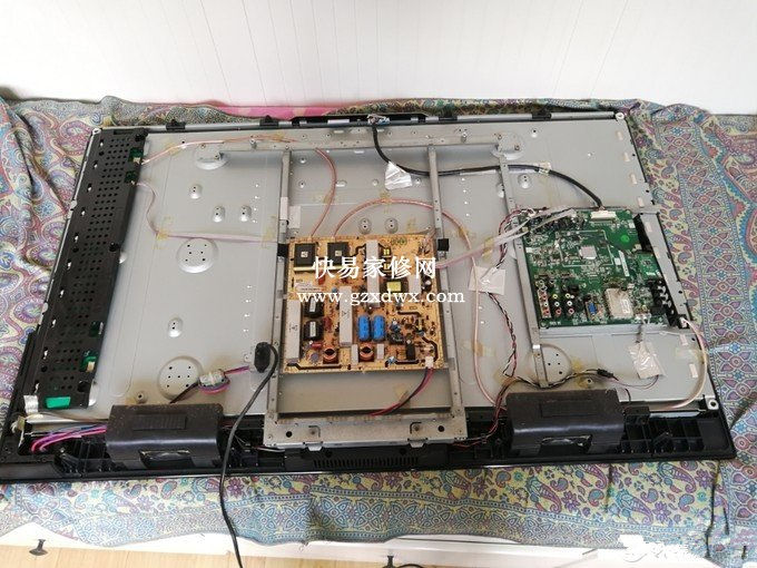 TCL王牌46寸液晶电视 型号L46V10FBE 维修记录