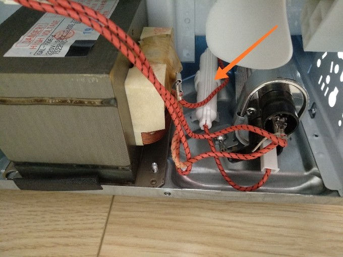 自己动手修理不加热的松下电脑平板微波炉