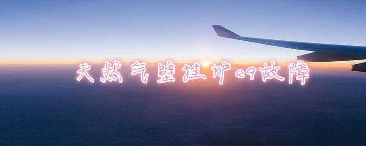 小松鼠壁挂炉故障码e9(小松鼠壁挂炉故障码E1)插图1